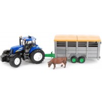 Трактор New Holland T8040 с прицепом Bruder 01-695