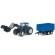 Трактор New Holland T8040 с погрузчиком и прицепом Bruder 01-993