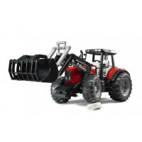 Трактор Massey Ferguson 7480 с погрузчиком Bruder 02-042