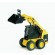 Мини Погрузчик колёсный CAT с ковшом Bruder (Брудер) (Арт. 02-431 02431)