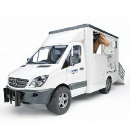 MB Sprinter фургон с лошадью Bruder (Брудер) (Арт. 02-533 02533)