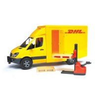 Mercedes Sprinter фургон DHL с погрузчиком Bruder 02-534