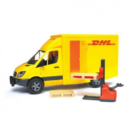 MB Sprinter фургон DHL с погрузчиком Bruder (Брудер) (Арт. 02-534 02534)