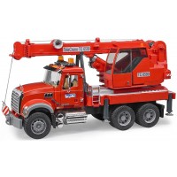 Автокран MACK с модулем со световыми и звуковыми эффектами Bruder 02-826...