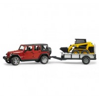 Внедорожник Jeep Wrangler Unlimited Rubicon bruder 02-925