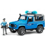 Полицейский джип Bruder Land Rover Defender Station Wagonс фигуркой 02-597...