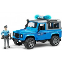 Полицейский джип Bruder Land Rover Defender Station Wagonс фигуркой 02-597...