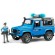 Полицейский джип Bruder Land Rover Defender Station Wagonс фигуркой 02-597