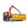 Грузовик Mercedes-Benz с краном, корзиной и 2 паллетами Bruder (03-651; 03651)