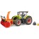Трактор Claas Axion 950 c цепями и снегоочистителем Bruder 03-017