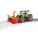 Трактор Claas Axion 950 c цепями и снегоочистителем Bruder 03-017