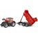 Трактор Case IH Optum 300 CVX с прицепом Krampe Tandem-Halfpipe Bruder 03-199